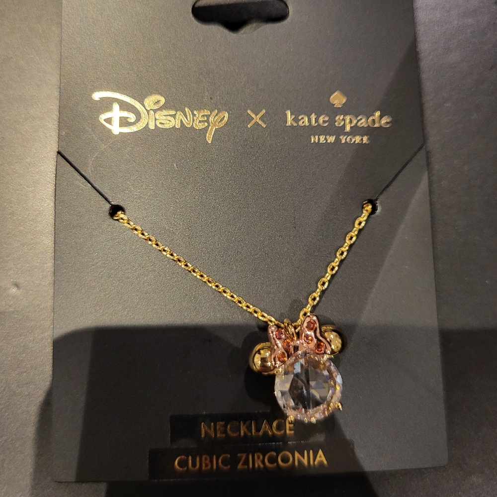 Disney Kate Spade Minnie Necklace